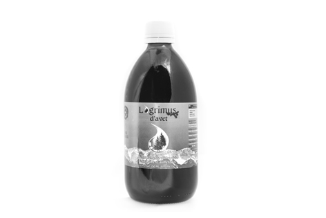 Lagrimus, nectum de abeto elaborado en Terra de Baridà en el Pirineo de Lleida a partir de piñas de abeto